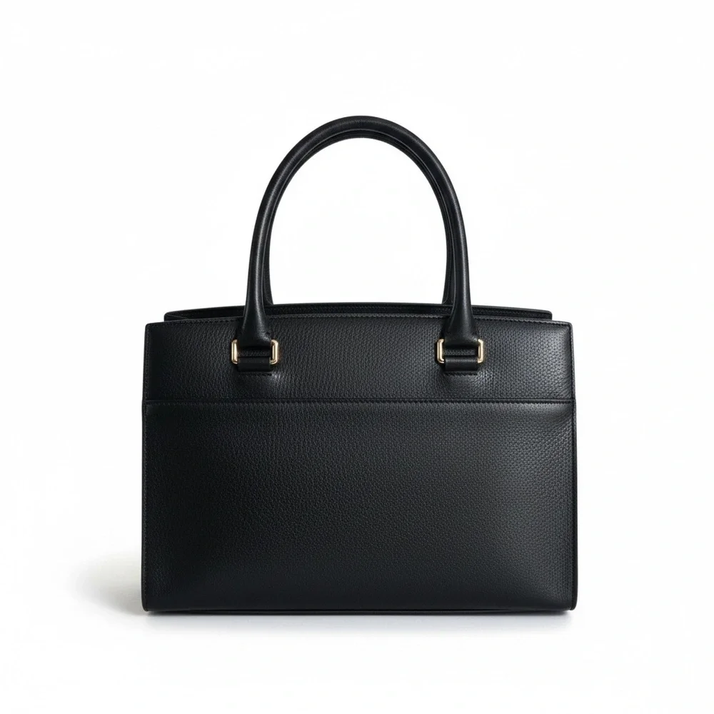 Kate Spade Black Leather Satchel Crossbody Top Handle Bag NWOT